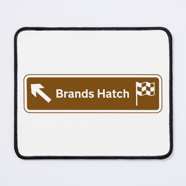 Item preview, Brands Hatch Circuit UK Style Road Sign designed and sold by Dougie Middleton.