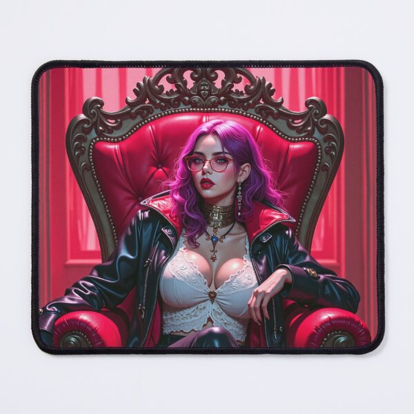 Item preview, A fierce and enigmatic woman in a dramatic gothic setting designed and sold by Giuseppe Cammino.