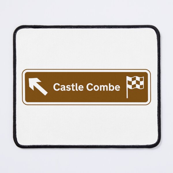 Item preview, Castle Combe Circuit UK Style Road Sign designed and sold by Dougie Middleton.