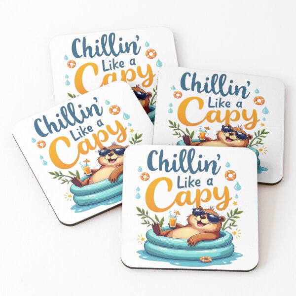 Item preview, Chillin' Like a Capy designed and sold by Bulwshop.