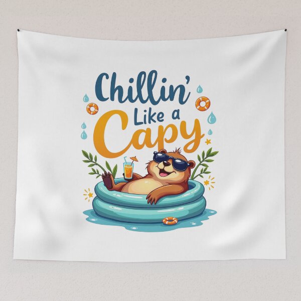 Item preview, Chillin' Like a Capy designed and sold by Bulwshop.
