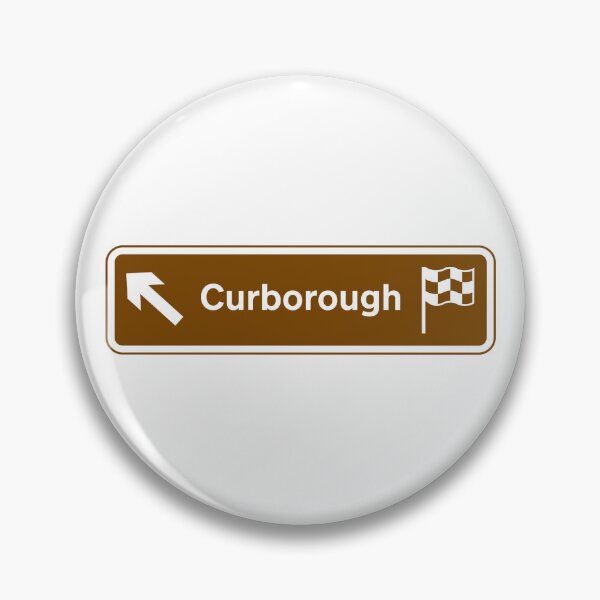 Item preview, Curborough Circuit UK Style Road Sign designed and sold by Dougie Middleton.