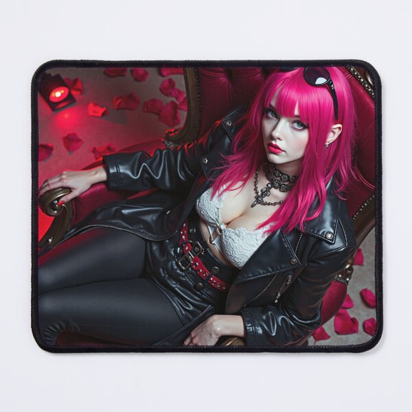 Item preview, A fierce and enigmatic woman in a dramatic gothic setting designed and sold by Giuseppe Cammino.