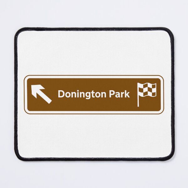 Item preview, Donington Park Circuit UK Style Road Sign designed and sold by Dougie Middleton.