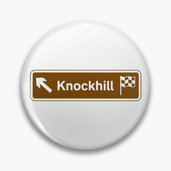 Item preview, Knockhill Circuit UK Style Road Sign designed and sold by Dougie Middleton.