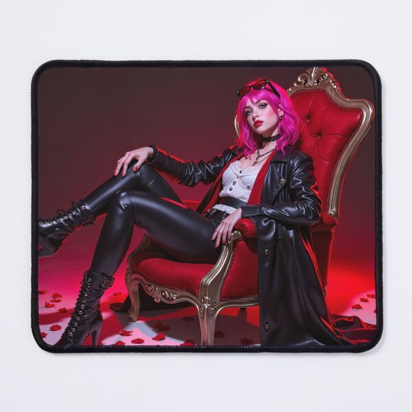 Item preview, A fierce and enigmatic woman in a dramatic gothic setting designed and sold by Giuseppe Cammino.