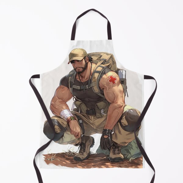 Item preview, Anime army medical officer designed and sold by TheArtistOf2022.