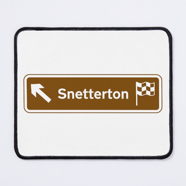 Item preview, Snetterton Circuit UK Style Road Sign designed and sold by Dougie Middleton.