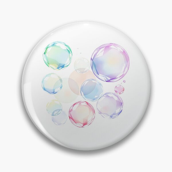 Item preview,  Modern Trendy  Watercolor soap bubbles designed and sold by SOUFIANE1991.