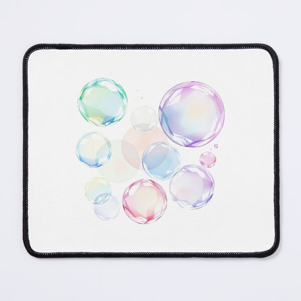 Item preview,  Modern Trendy  Watercolor soap bubbles designed and sold by SOUFIANE1991.