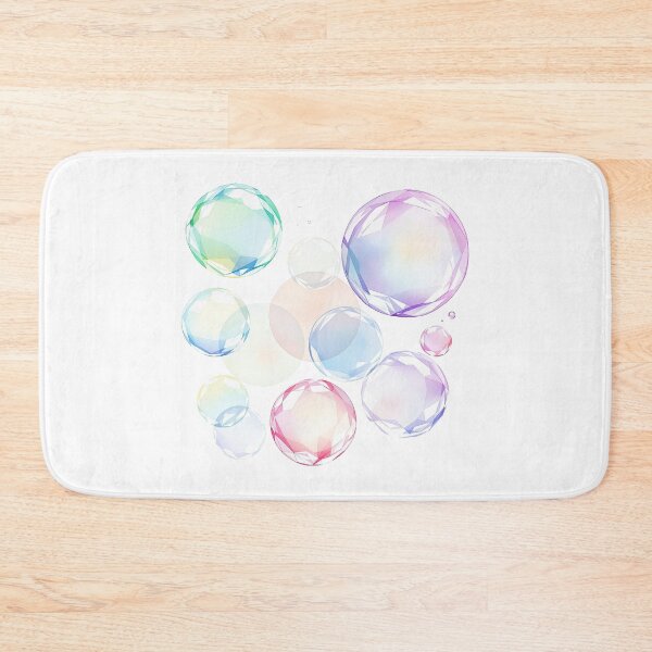 Item preview,  Modern Trendy  Watercolor soap bubbles designed and sold by SOUFIANE1991.