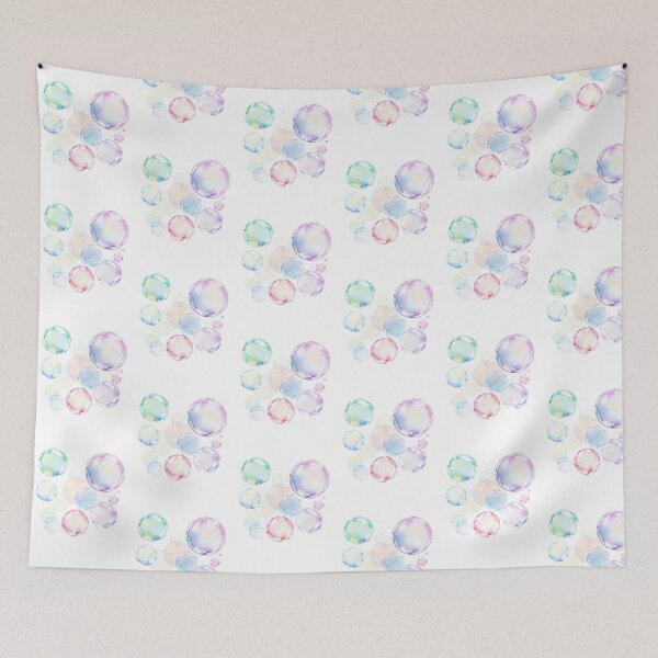 Item preview,  Modern Trendy  Watercolor soap bubbles designed and sold by SOUFIANE1991.