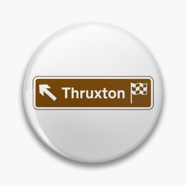 Item preview, Thruxton Circuit UK Style Road Sign designed and sold by Dougie Middleton.