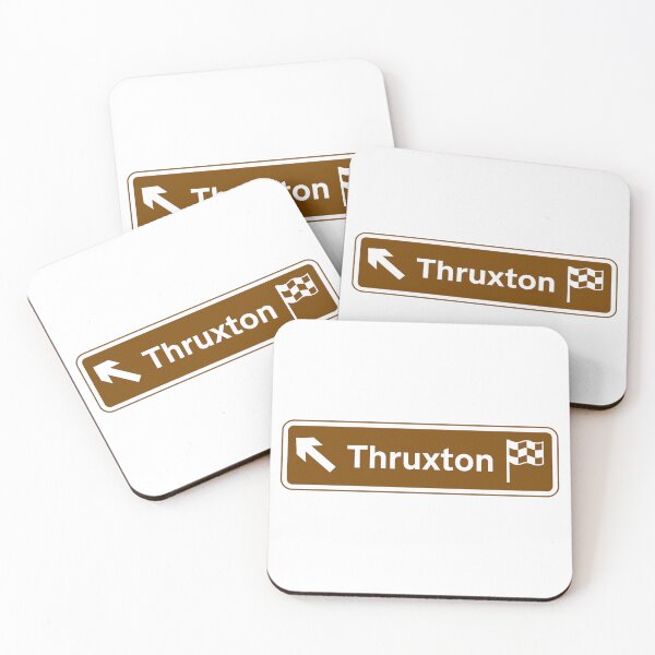 Item preview, Thruxton Circuit UK Style Road Sign designed and sold by Dougie Middleton.