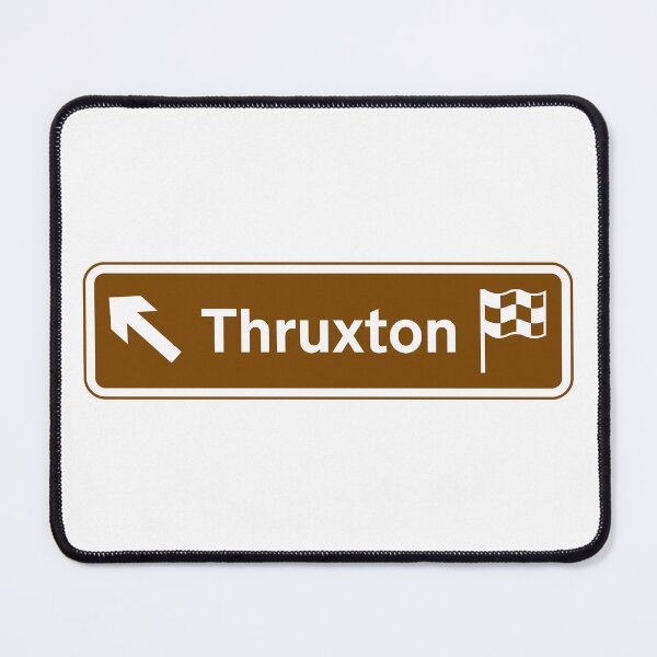 Item preview, Thruxton Circuit UK Style Road Sign designed and sold by Dougie Middleton.
