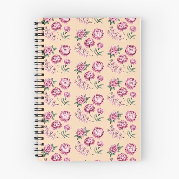 Item preview, A set of pink watercolor illustrations of flowers. designed and sold by 123ks.