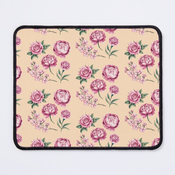 Item preview, A set of pink watercolor illustrations of flowers. designed and sold by 123ks.