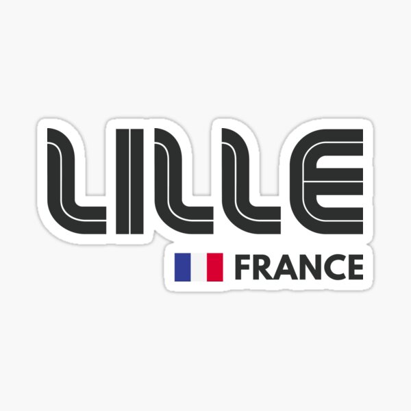 Vista previa del artículo con la obra «Lille - Francia», diseñado y vendido por Sketch-Shack.
