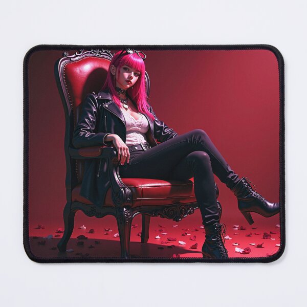 Item preview, A fierce and enigmatic woman in a dramatic gothic setting designed and sold by Giuseppe Cammino.