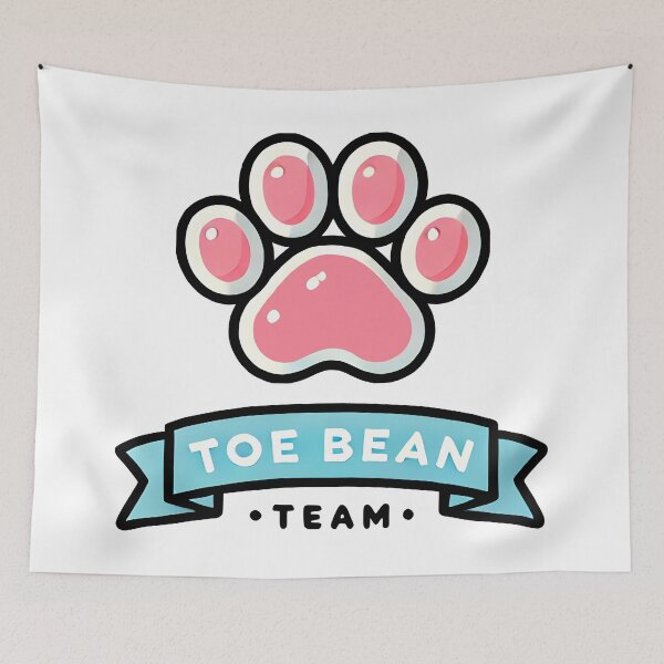 Item preview,  Cute Toe Bean Cat Paw Design - Adorable Pet Lover Artwork designed and sold by DrawHandArt.