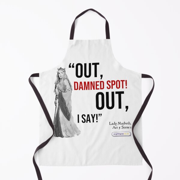 Item preview, Lady Macbeth Damned Spot Quote designed and sold by EnglishGCSEcouk.