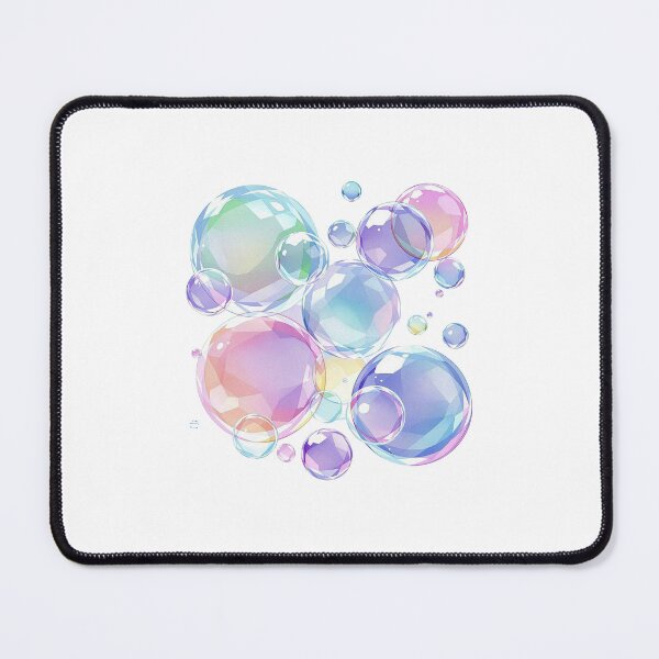 Item preview, Modern Trendy  Watercolor soap bubbles designed and sold by SOUFIANE1991.