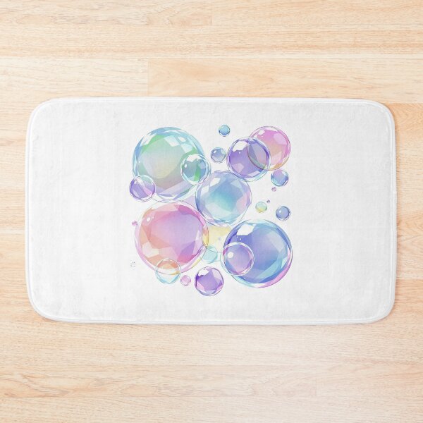 Item preview, Modern Trendy  Watercolor soap bubbles designed and sold by SOUFIANE1991.