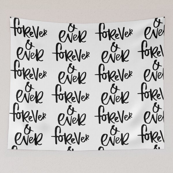 Item preview, forever and ever designed and sold by FestivityFinds.