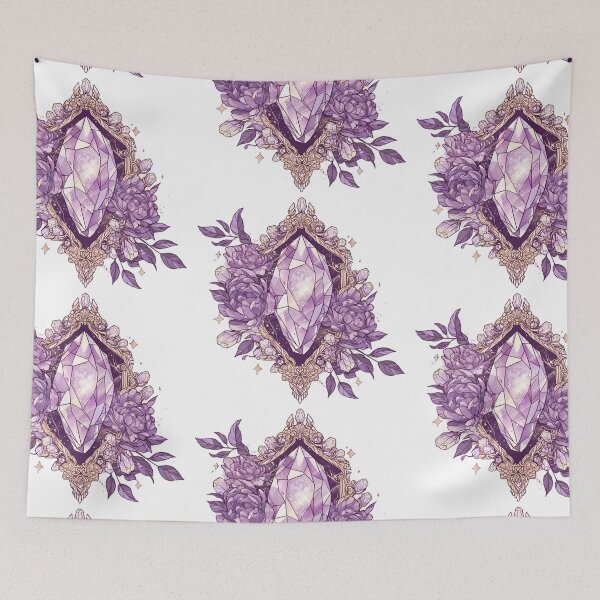 Item preview, February birthstone Amethyst designed and sold by MendaciousMina.