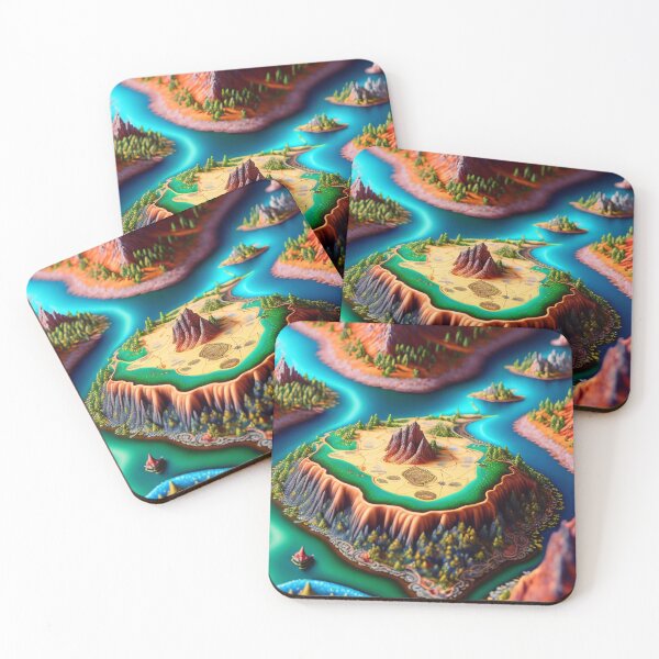 Item preview, Treasure map designed and sold by M-Y-A-R-T-.
