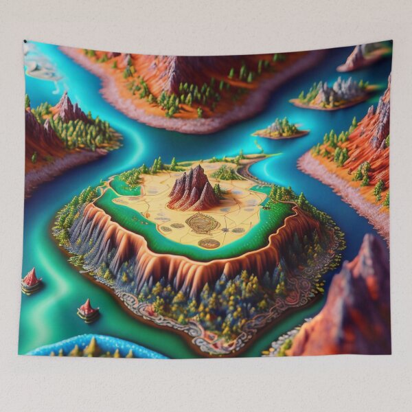 Item preview, Treasure map designed and sold by M-Y-A-R-T-.