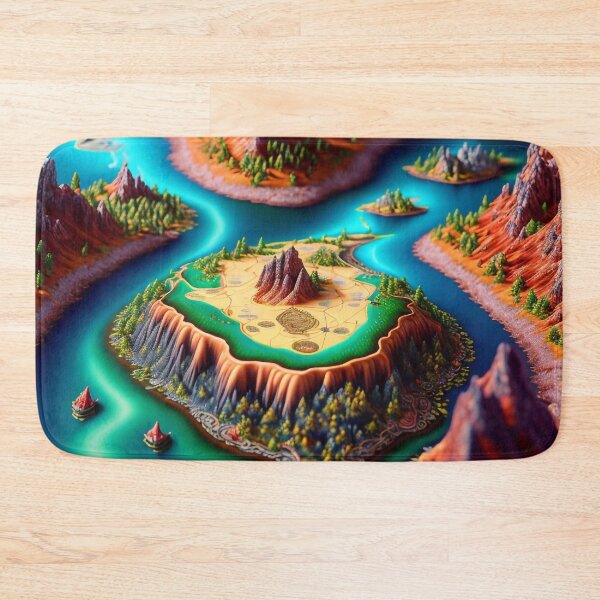 Item preview, Treasure map designed and sold by M-Y-A-R-T-.