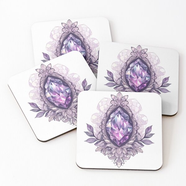 Item preview, February birthstone Amethyst designed and sold by MendaciousMina.