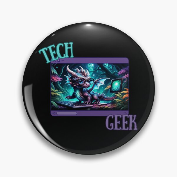 Item preview, Tech Geek Dragon: Magic Meets Motherboard designed and sold by Ophelia's Bazaar.