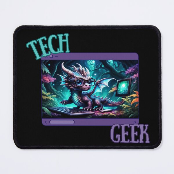 Item preview, Tech Geek Dragon: Magic Meets Motherboard designed and sold by Ophelia's Bazaar.
