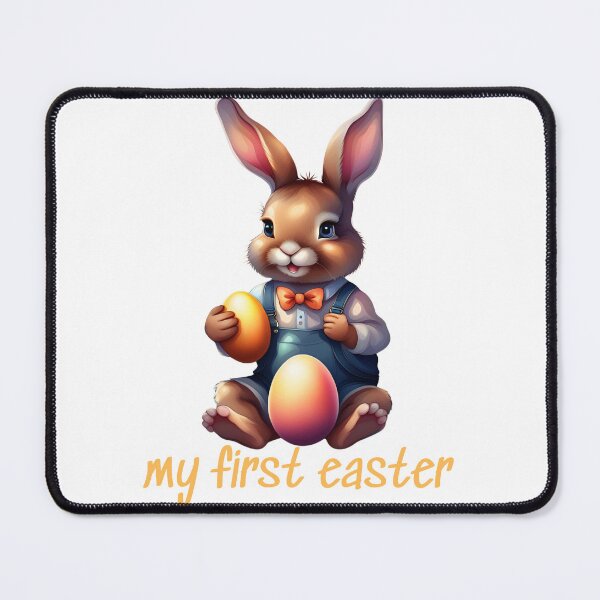 Item preview, My First Easter,   Happy Easter,  Birthday for the holidays,  Easter Bunny, Baby Announcement designed and sold by KolorellaS.