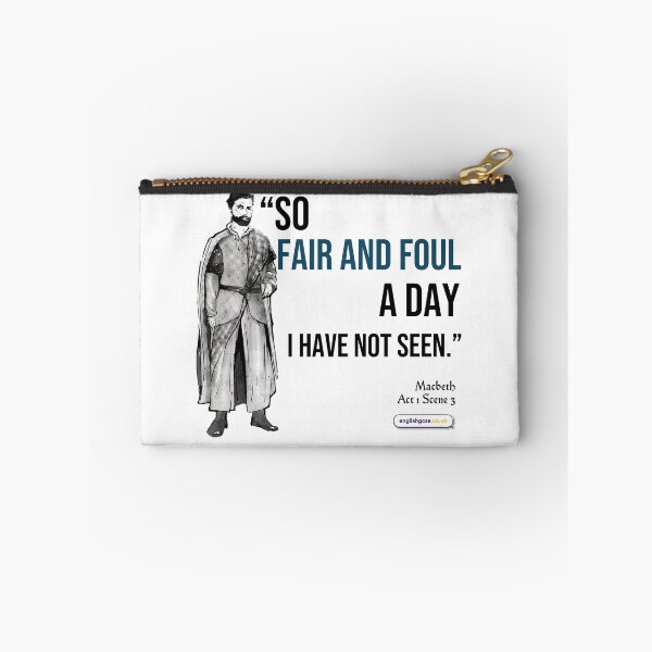 Item preview, Macbeth Fair and Foul Quote designed and sold by EnglishGCSEcouk.