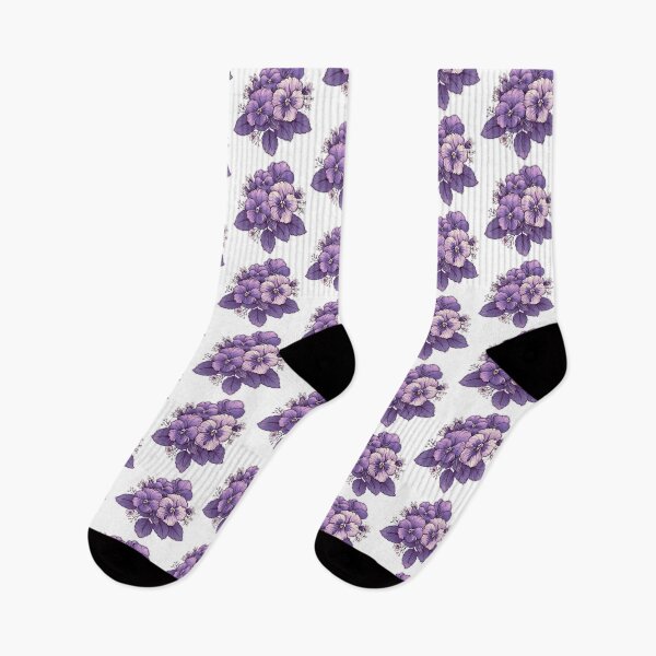 Item preview, February birth flower violets designed and sold by MendaciousMina.
