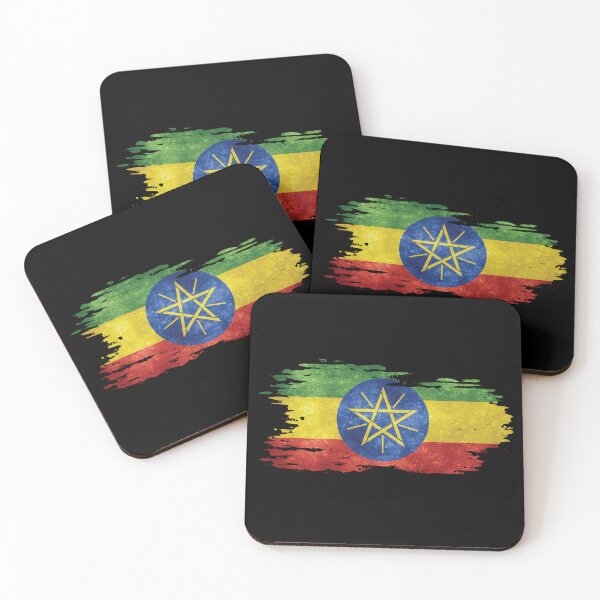 Item preview, Ethiopia - National Flag, Brush Effect designed and sold by Mohja-Design.