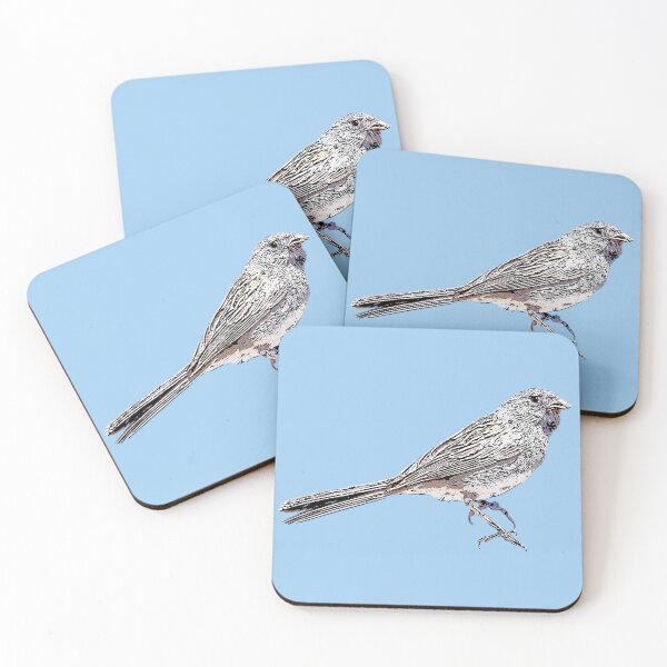 Item preview, Black-chinned Sparrow Black Alternate Design  designed and sold by designsasstultd.