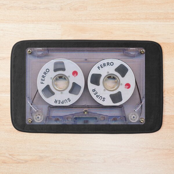 Item preview, cassette, tapedeck, hi-fi retrro design designed and sold by Unfound Gem.