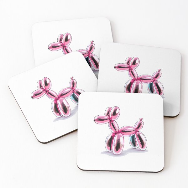 Item preview,  Modern Trendy Pink Shiny Cute Metallic Dog High Quality designed and sold by SOUFIANE1991.