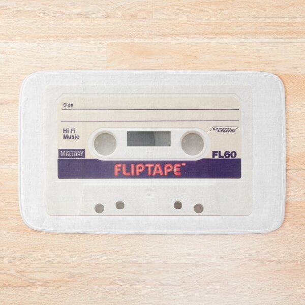 Item preview, cassette, tapedeck, purple and cute white design designed and sold by Unfound Gem.