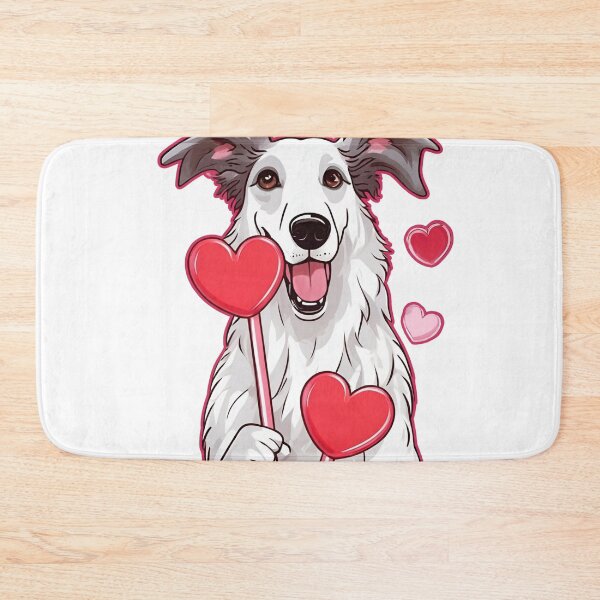 Item preview, Valentine's Day Borzoi Love designed and sold by GoodyPaws.