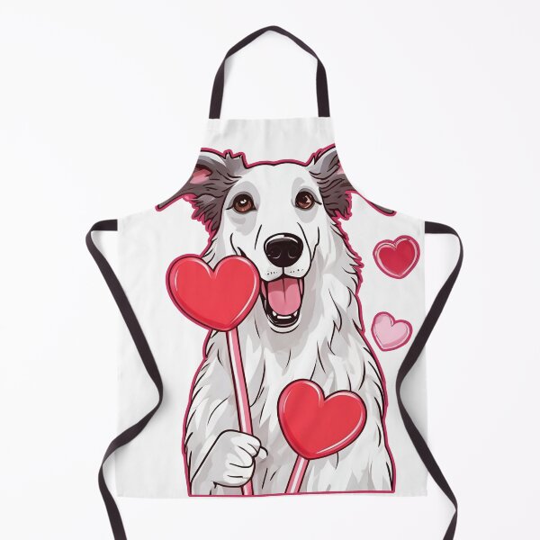 Item preview, Valentine's Day Borzoi Love designed and sold by GoodyPaws.