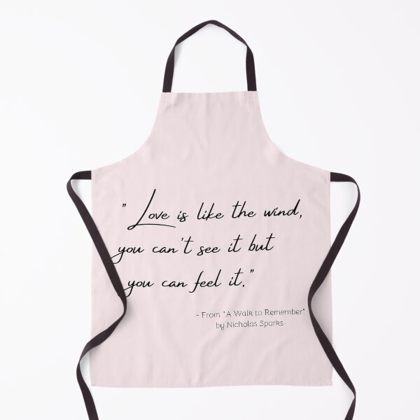 Item preview, A Quote about Love from "A Walk to Remember" by Nicholas Sparks designed and sold by Poemit.