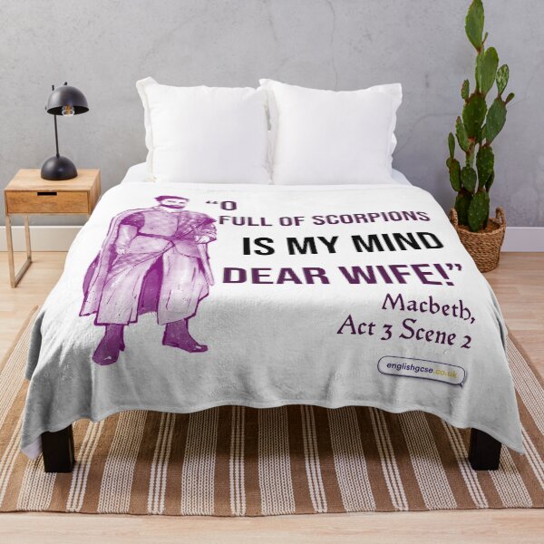 Item preview, Macbeth Scorpions Quote designed and sold by EnglishGCSEcouk.