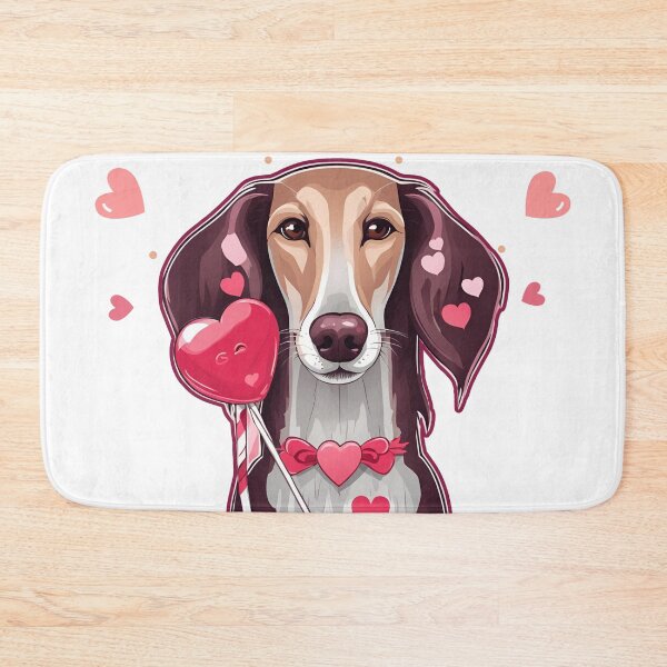 Artikelvorschau, Valentinstag Saluki Liebe entworfen und verkauft von GoodyPaws.