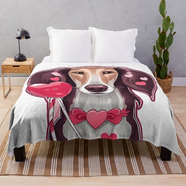 Item preview, Valentine's Day Saluki Love designed and sold by GoodyPaws.