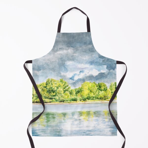 Item preview, The river bank before the rain designed and sold by AleksARTua.
